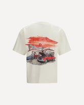 24 Hour Service Graphic T-shirt - WHITE | Base Blu