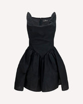 Sunday cotton mini Dress - BLACK | Base Blu