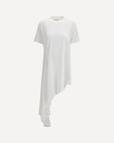 Igari T-shirt dress - WHITE | Base Blu