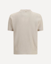 Polo a coste - BEIGE | Base Blu