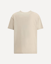 T-shirt in cotone con logo numerico - BEIGE | Base Blu
