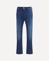 Bard Jeans in super stretch denim - BLUE | Base Blu