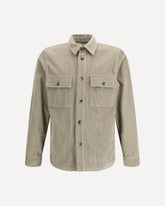 Corduroy Overshirt - GREEN | Base Blu