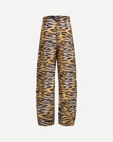 Barrel fit animal-print Pants - MULTICOLOUR | Base Blu