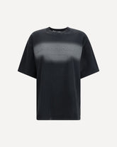 T-shirt con logo  - NERO | Base Blu