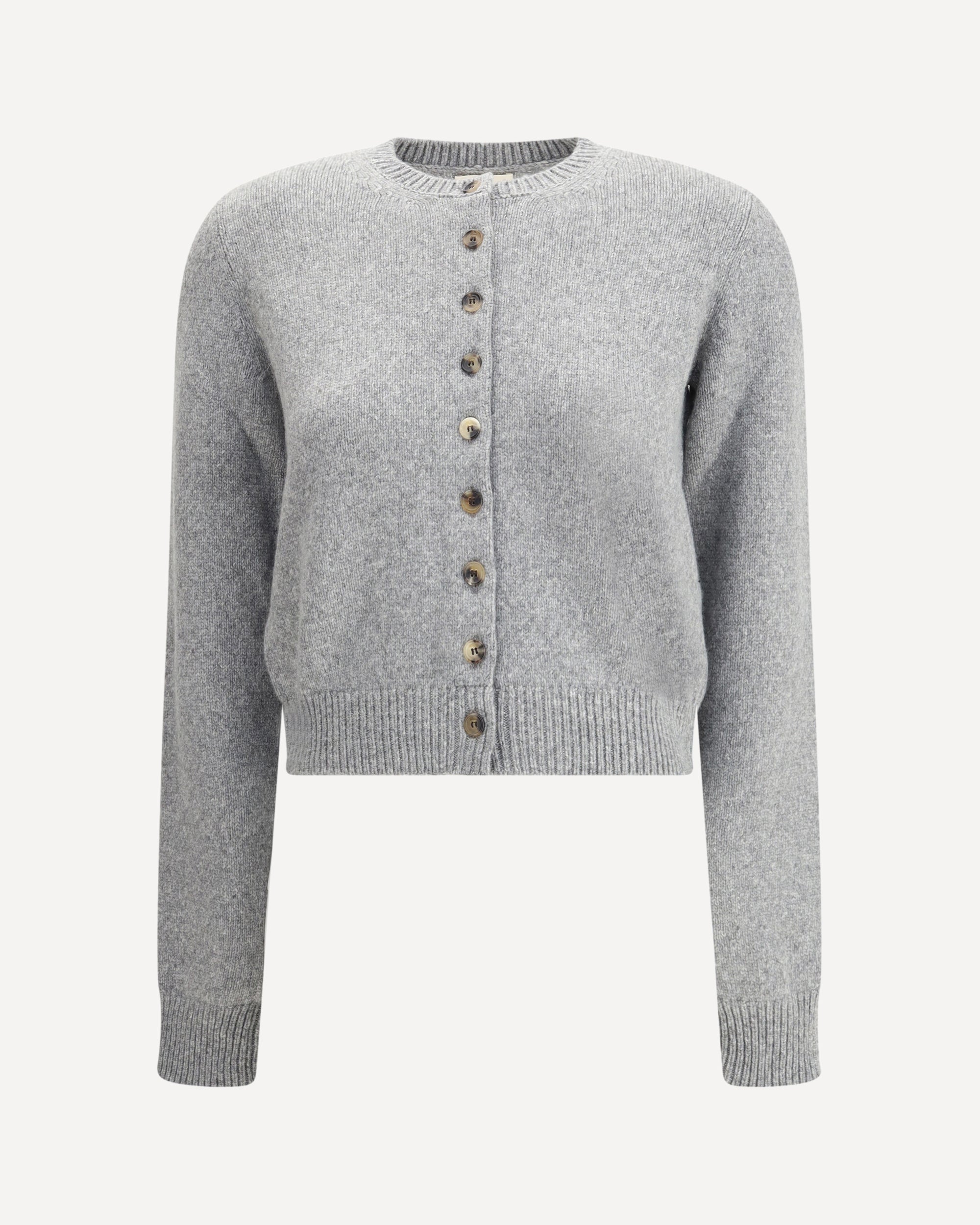 ★bubble★haag ニット　グレー　美品 KHAITE Everheart Cardigan GREY | Base Blu