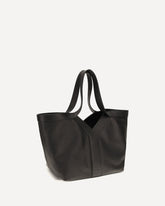 Small Y Tote Bag - BLACK | Base Blu