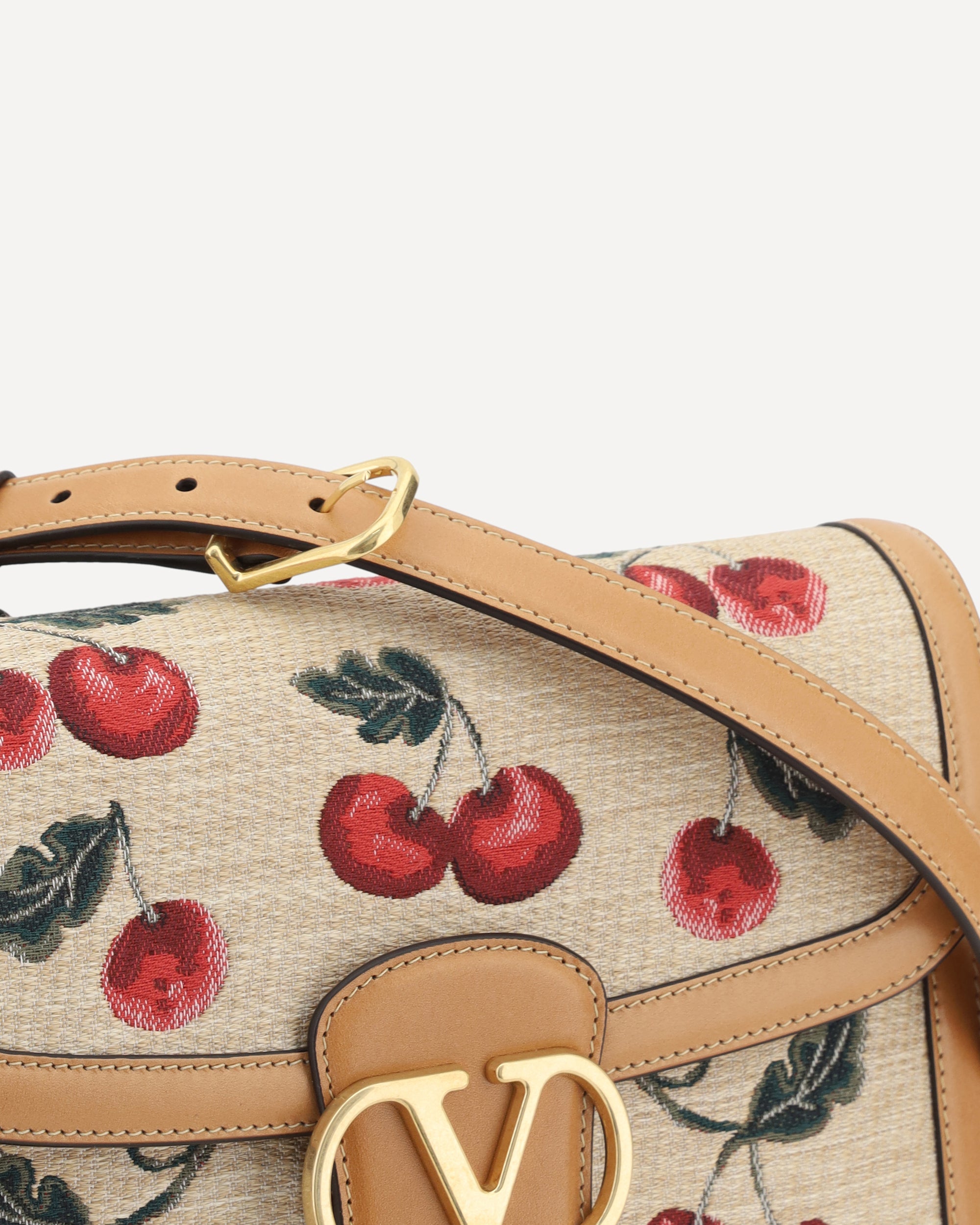 VALENTINO GARAVANI Cherryfic Shoulder Bag MULTICOLOUR | Base Blu VALENTINO GARAVANI Cherryfic Shoulder Bag MULTICOLOUR | Base Blu