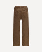Corduroy Trousers - GREEN | Base Blu