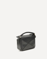 Featherlight Puzzle mini Handbag - BLACK | Base Blu