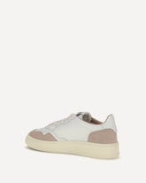 Medalist Low leather Sneakers - WHITE | Base Blu