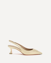 Taylor Slingback Pumps - BEIGE | Base Blu