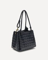 Borsa a Spalla Parachute mini - NERO | Base Blu