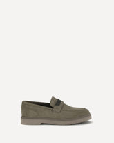 Leather Loafers - BEIGE | Base Blu
