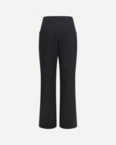 Lightweight wool tailored Pants - BLACK | Base Blu