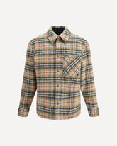 Giacca in lana check  - MULTICOLORE | Base Blu