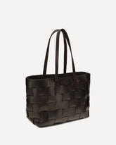 Japan leather Tote Bag - BROWN | Base Blu