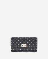 Rockstud Spike Shoulder Bag - BLACK | Base Blu