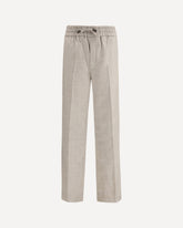 Straight-leg Asolo Pants - GREY | Base Blu