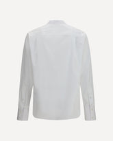 Cotton Shirt with bow - WHITE | Base Blu