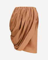 Gonna midi a portafoglio - BEIGE | Base Blu