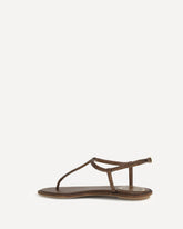 Sandali Diana con cristalli  - MARRONE | Base Blu