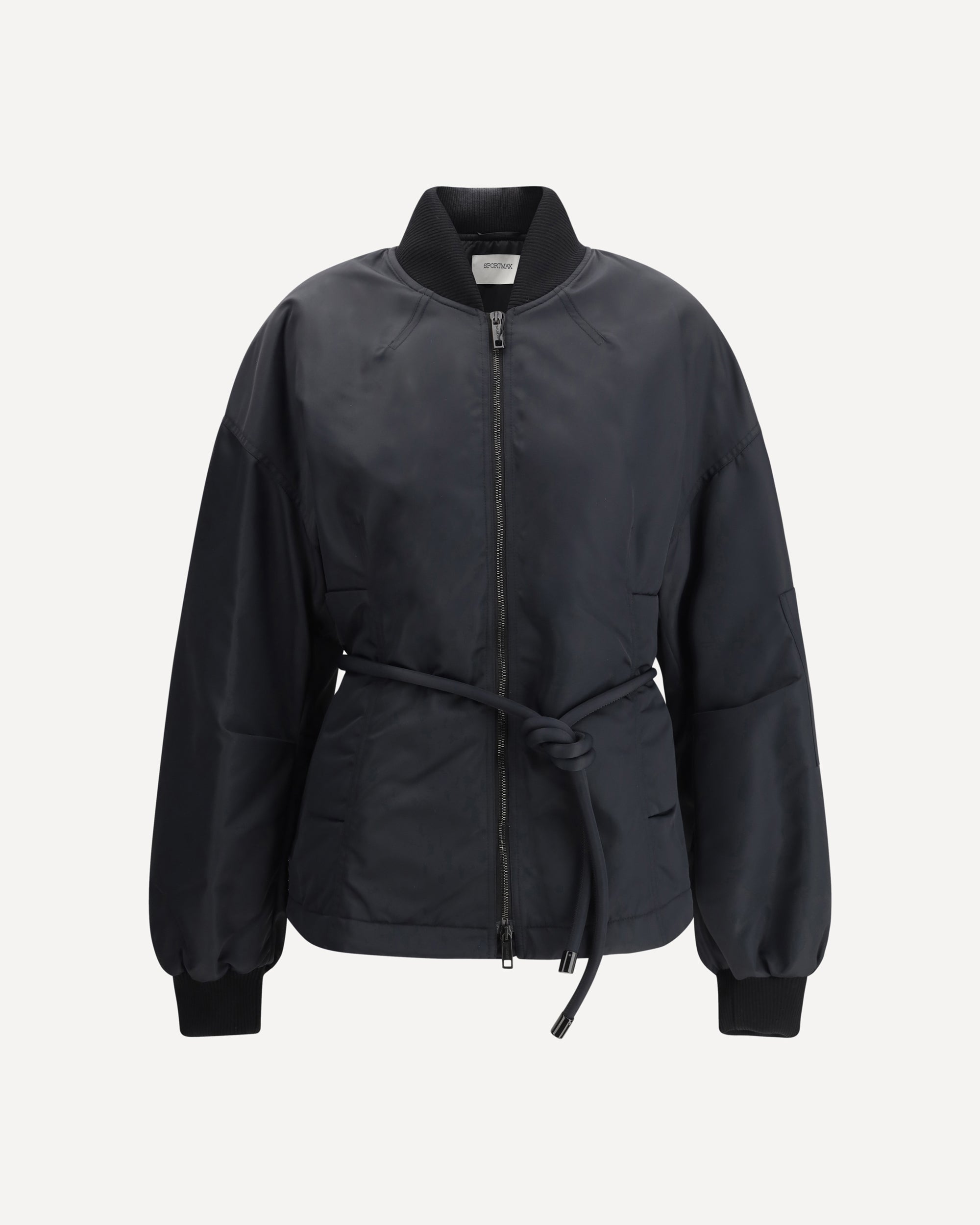 MAX MARA SPORTMAX Zebu Jacket BLACK | Base Blu
