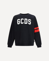 Crewneck Sweatshirt with Band Logo - BLACK | Base Blu