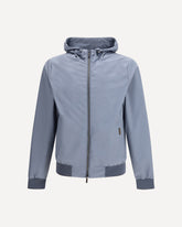 Denon-stp nylon Jacket - LIGHT BLUE | Base Blu