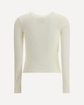 Varra Henley long sleeve Top - WHITE | Base Blu