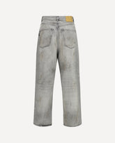 Grey straight-leg Jeans - GREY | Base Blu