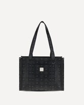 Borsa Tote Aren in Visetos - NERO | Base Blu
