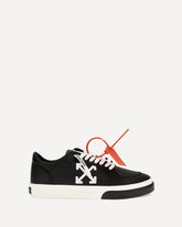 Vulcanized Low Sneakers - BLACK | Base Blu