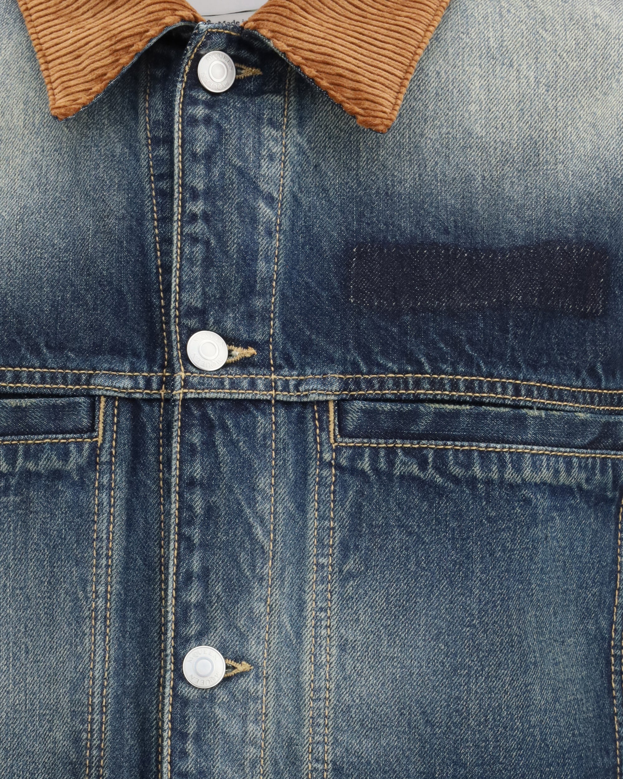 ALEXANDER McQUEEN Denim Jacket BLUE | Base Blu