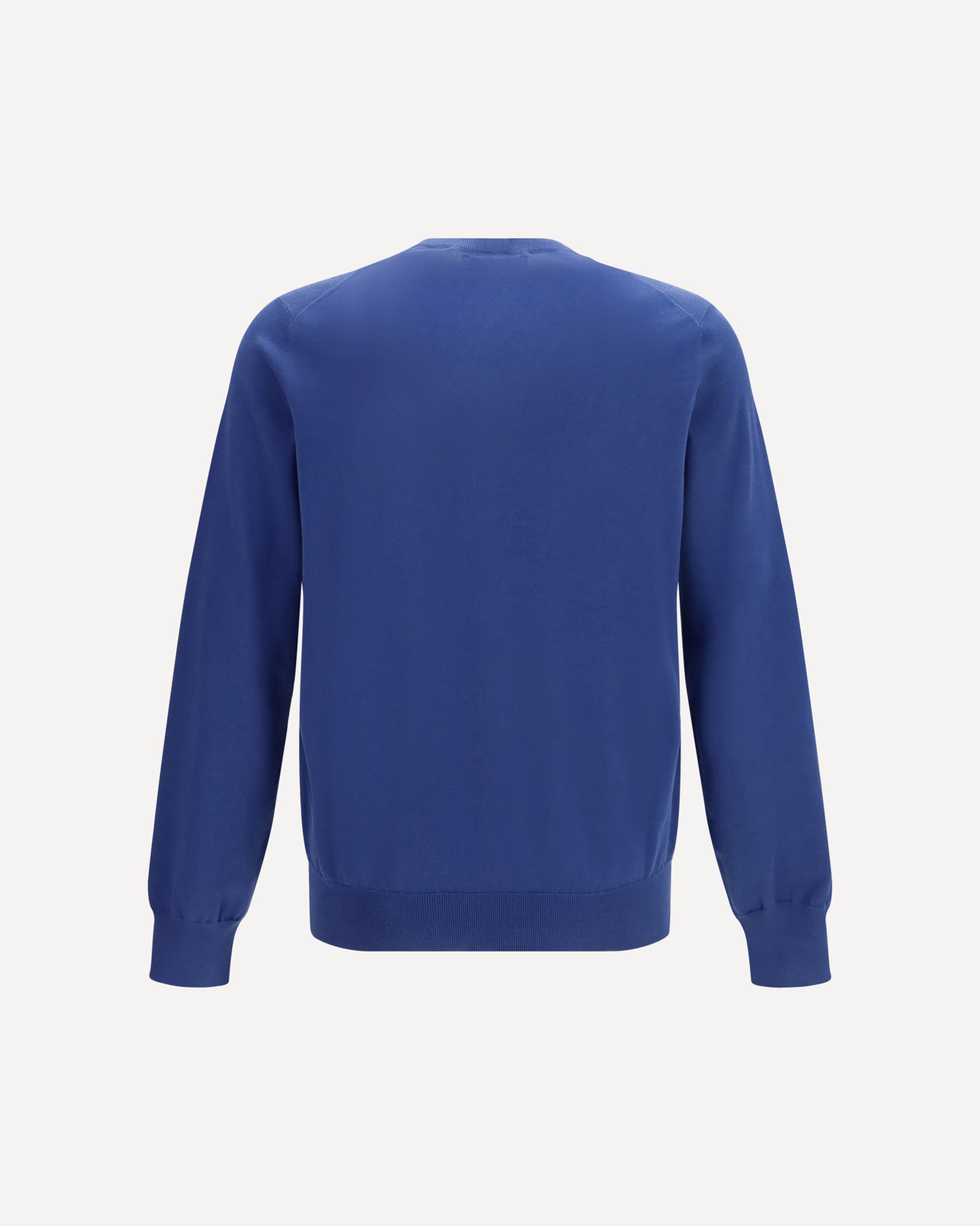 BRUNELLO CUCINELLI Sweater in cotton BLUE | Base Blu