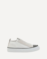 Sneakers with iconic embellishments - WHITE | Base Blu