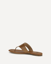 Leather Sandals - BROWN | Base Blu