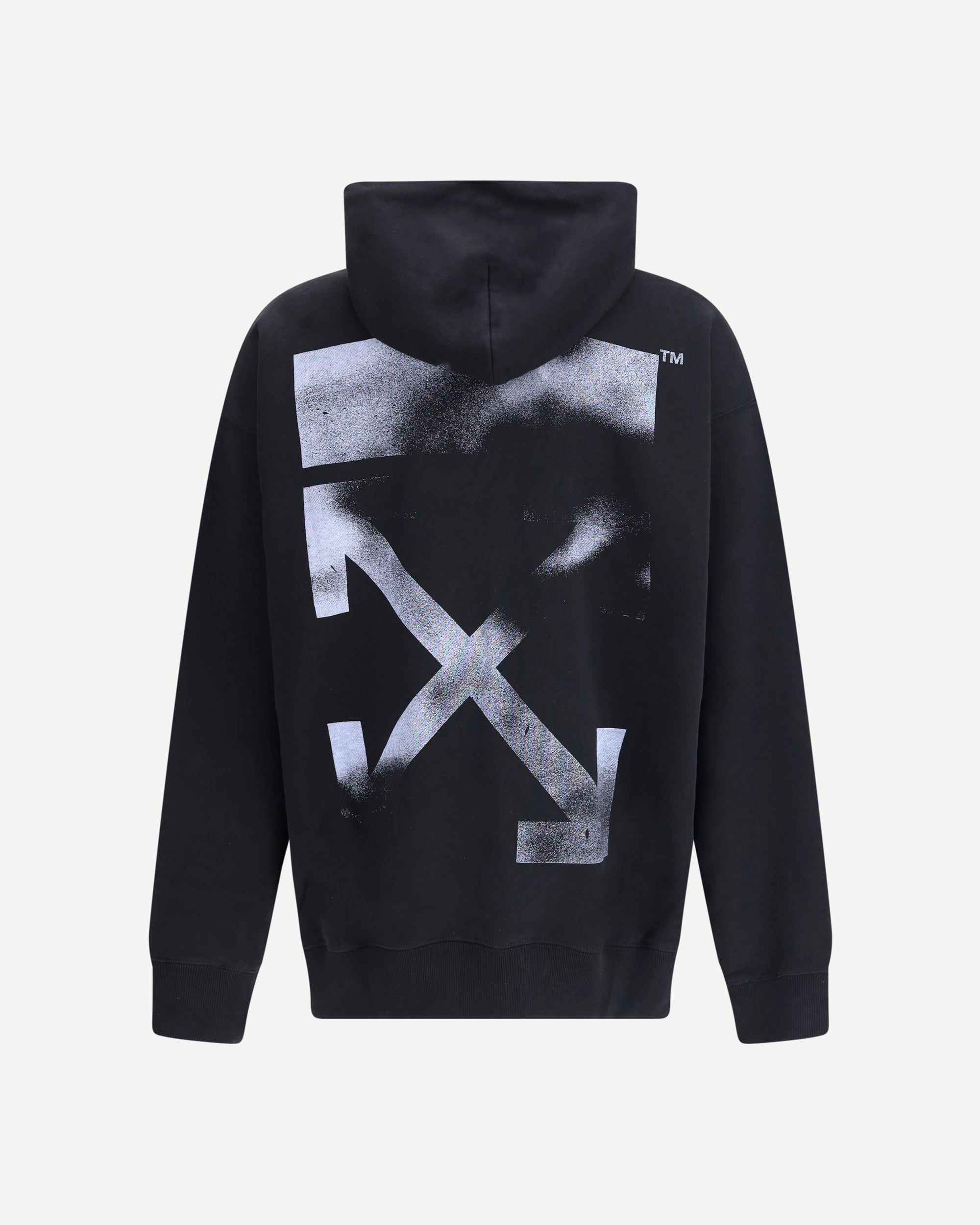 OFF-WHITE Stencil Arrow Skate Hoodie BLACK | Base Blu