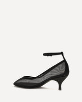 Nude Mesh Pumps - BLACK | Base Blu