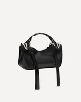 Borsa a Mano Knot-D  - NERO | Base Blu