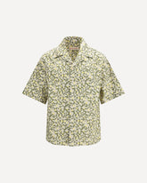 Short-sleeve all-over print Shirt - GREEN | Base Blu