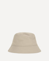 Cotton and nylon Bucket Hat - BEIGE | Base Blu