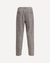 Pantalone Jogging in Lana e Alpaca - MULTICOLORE | Base Blu