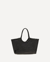 Borsa Tote Nantucket grande - NERO | Base Blu