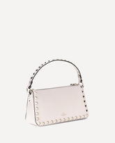 Borsa a Spalla Rockstud Zip-Up - BIANCO | Base Blu