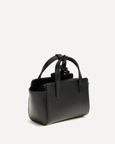 Borsa a Mano Flap mini - NERO | Base Blu