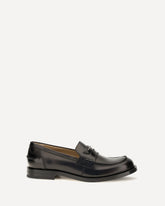 Ateneo calfskin Loafers - BLACK | Base Blu