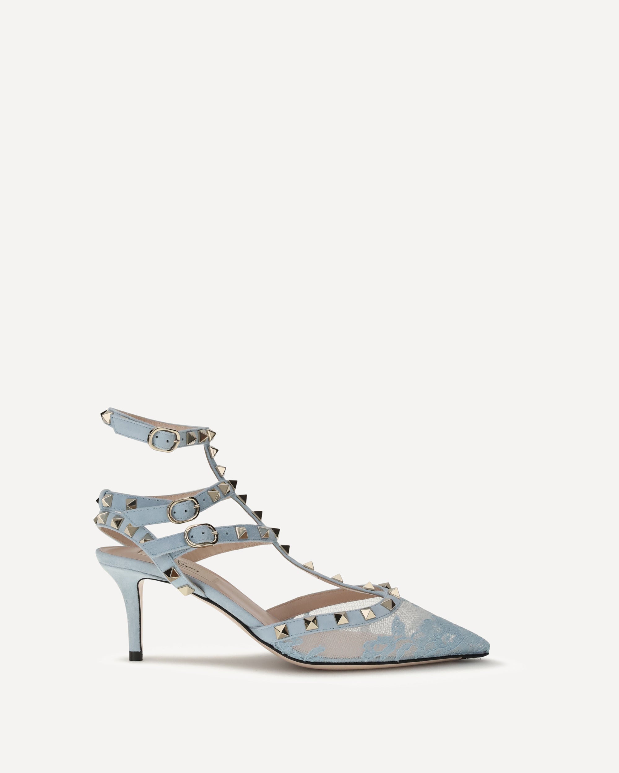 VALENTINO GARAVANI Ankle Strap LIGHT BLUE Base Blu