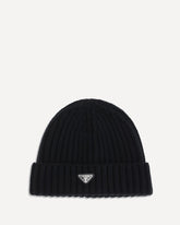 Virgin wool Beanie Hat - BLACK | Base Blu