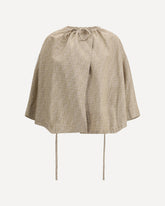 Oversize chambray Jacket - BEIGE | Base Blu